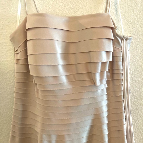 JS Collections tiered long formal gown - Picture 4 of 4